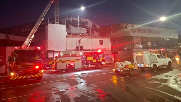 Fire in New World supermarket in Auckland’s Victoria Park contained but not