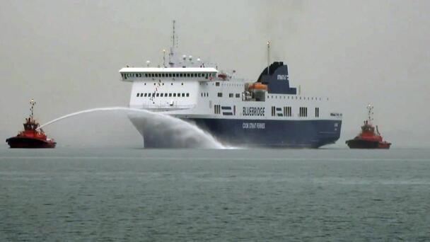 Bluebridge’s new Cook Strait ferry Livia arrives in Wellington