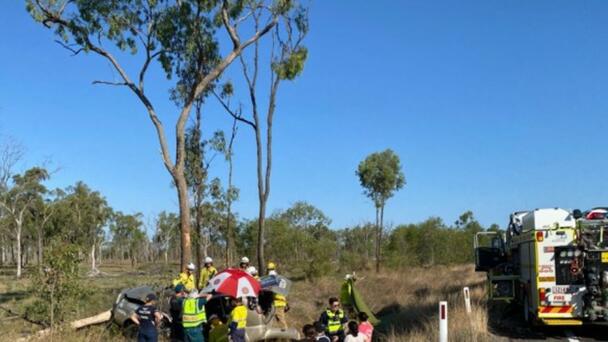 Man airlifted after single-vehicle crash at Valkyrie