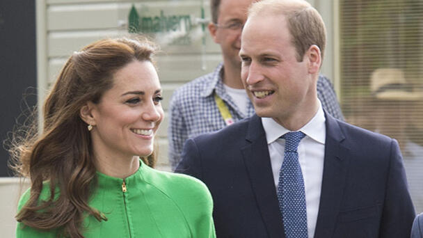 Kate Middleton and Prince William dazzle in first official joint portrai...