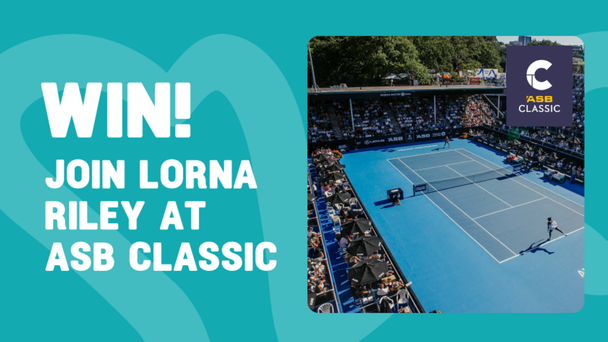 Win tickets for you and three friends to join Lorna for an afternoon at the