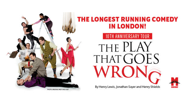 The Play That Goes Wrong live in New Zealand April and May 2025