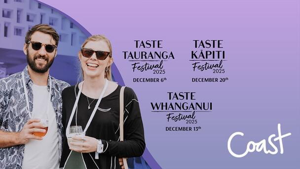 Taste Festival | Tauranga, Kāpiti, Whanganui this December