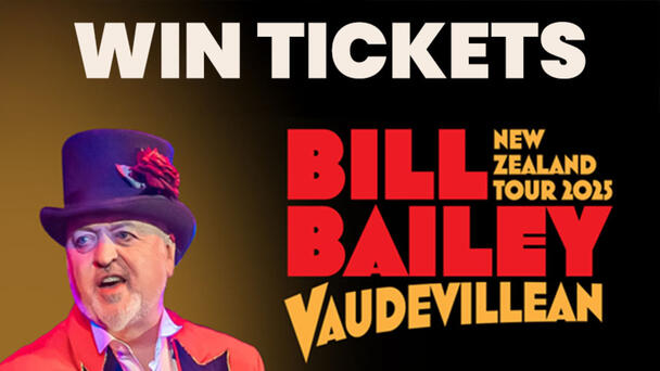 Win tickets to see Bill Bailey live in NZ this October and November