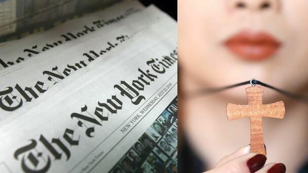 New York Times mocked over report discovering Christians wearing crosses fo
