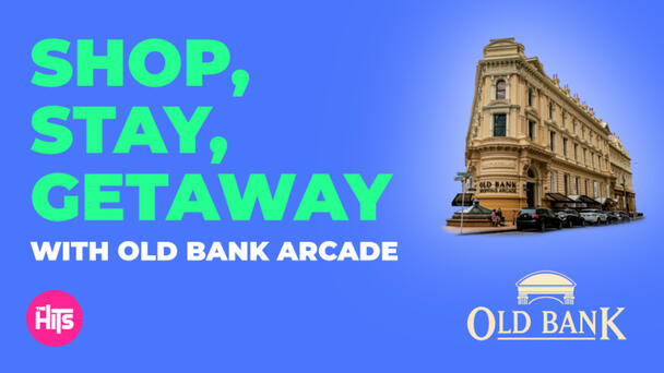 Shop, Stay, Getaway with Old Bank Arcade