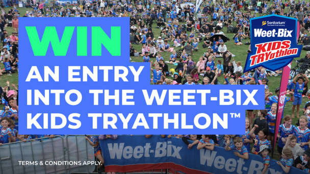 WIN entry into the Sanitarium Weet-Bix Kids TRYathlon™ + kit upgrade!