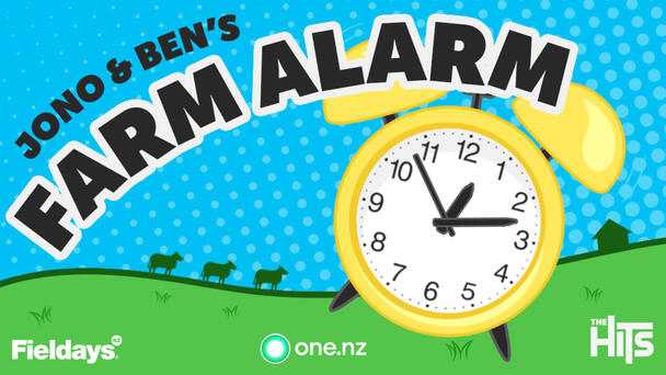 Jono &amp; Ben's Farm Alarm: Win tickets to Fieldays and Apple AirPods!