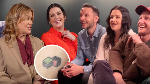 Melanie Lynskey and Robyn Malcolm reveal matching tattoos after filming 'Pi