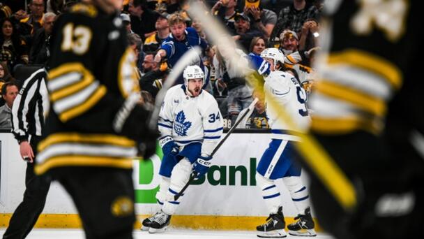 Matthews moves up in Maple Leafs history with latest game-winning playoff g