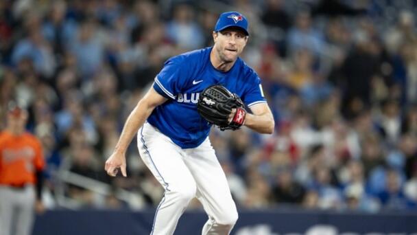Blue Jays' Scherzer pitches 4.1 innings in first rehab start