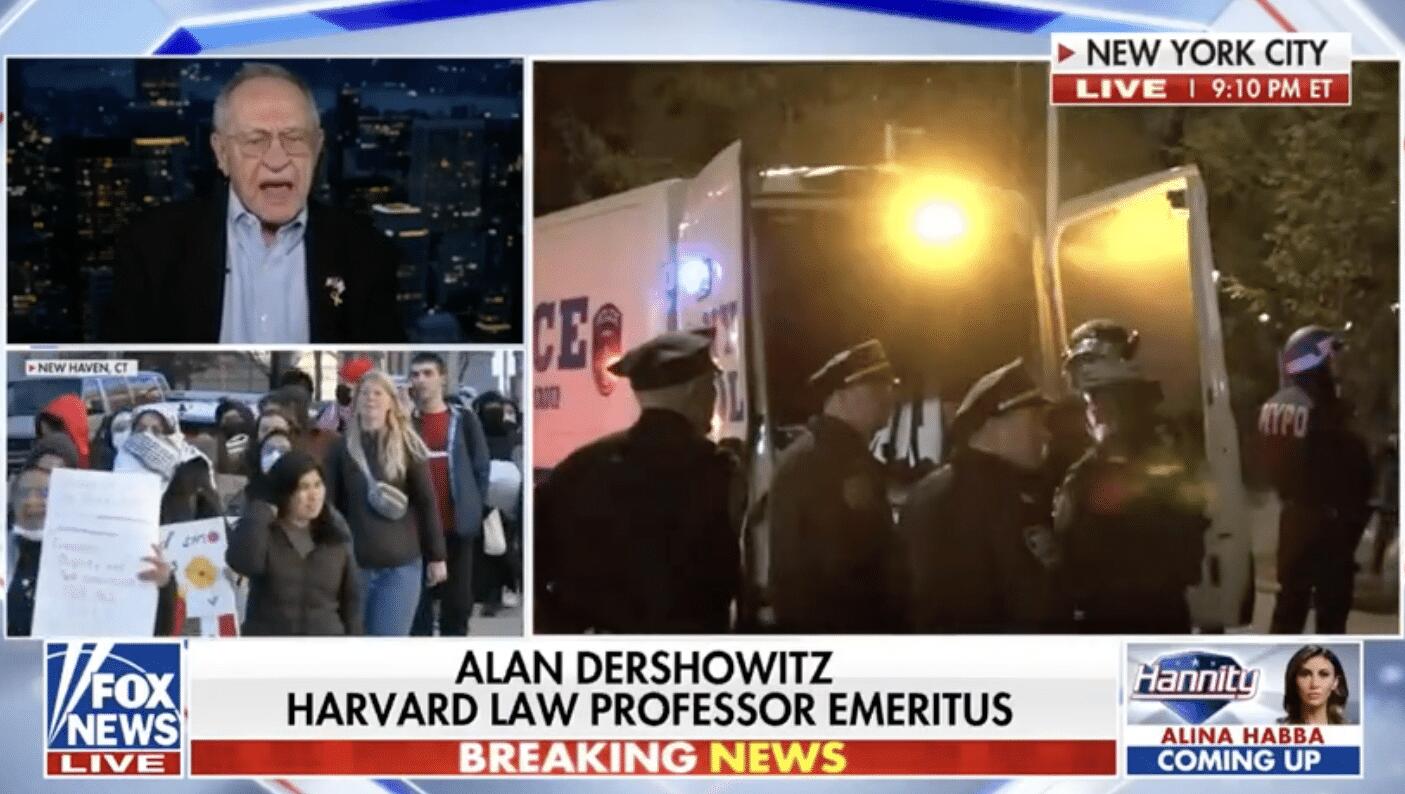 ‘IVY LEAGUE CESSPOOLS!’ Dershowitz Unloads on Colleges That Have Become ‘In