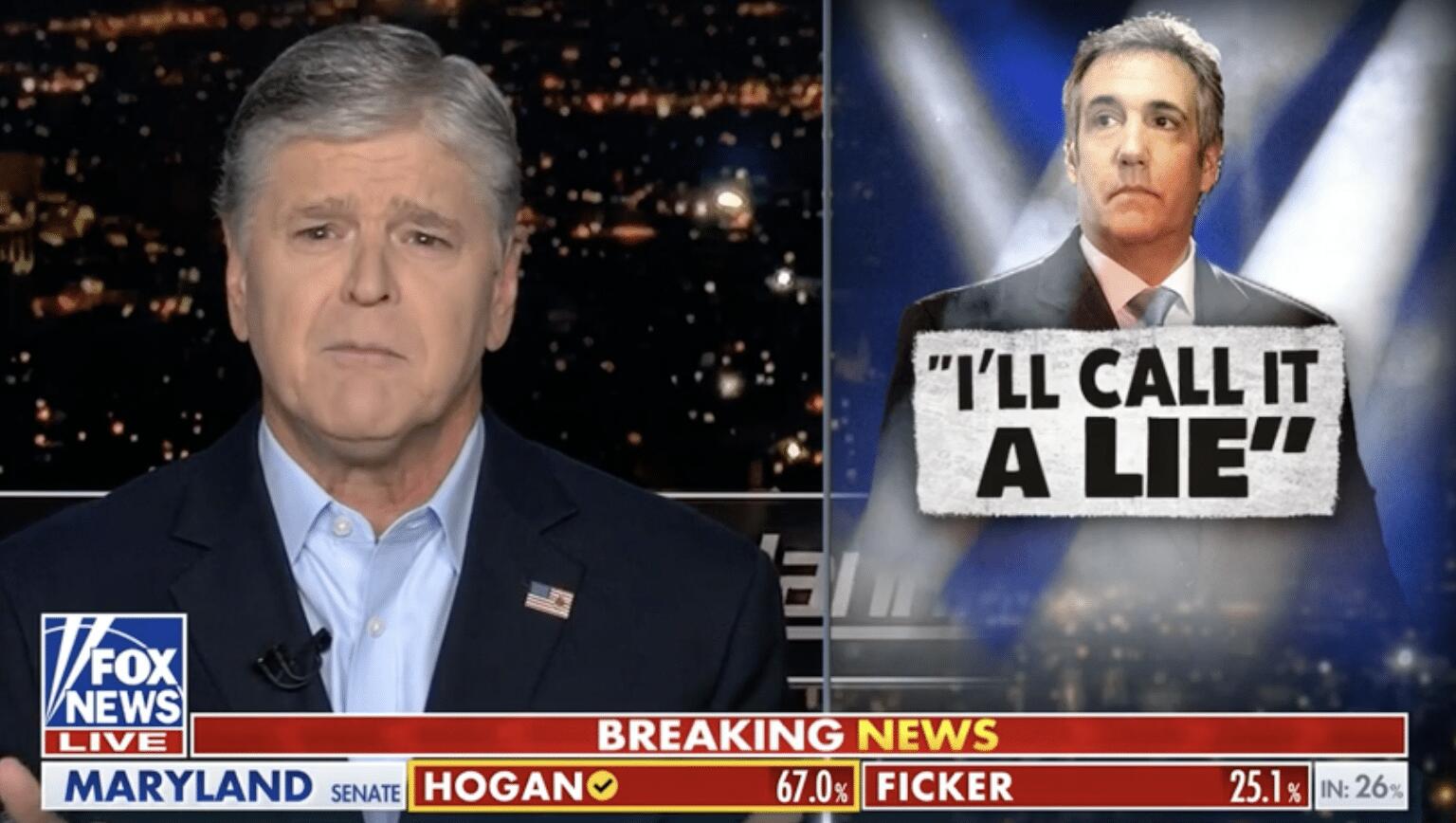 HANNITY HAMMERS COHEN: ‘Lawfare Has a New Mascot — and He’s Got a Big Axe t