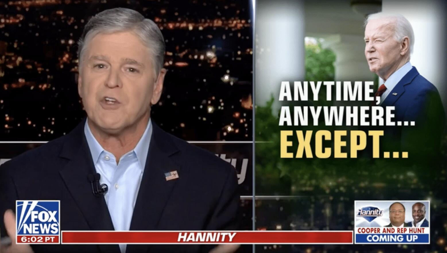 TERMS &amp; CONDITIONS: Hannity Hammers Joe, Media Mob for Dictating Debate