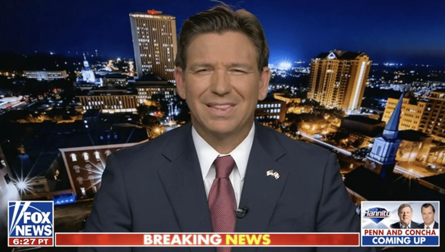 ‘SQUATTER SCAM ENDS TODAY’: DeSantis Discusses New Squatter Law on Hannity 