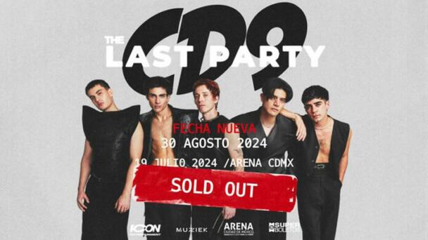 CD9 abre 2da fecha para escucharlos en vivo con su show “The last party”
