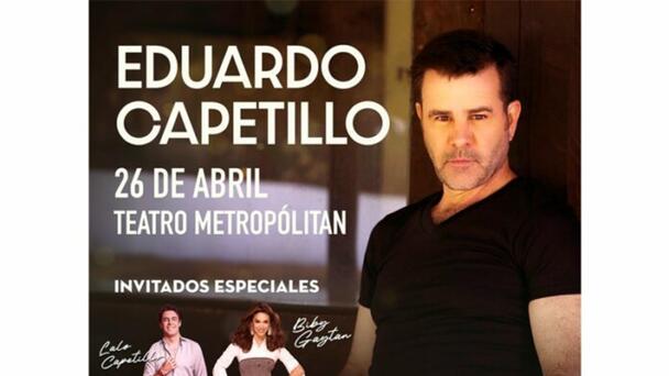 Disfruta el show de Eduardo Capetillo con Amor solo Pop