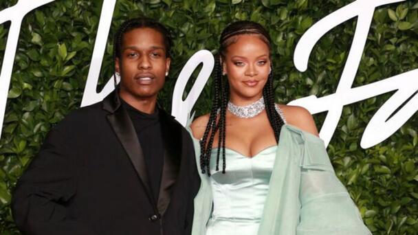 Rihanna espera a su 3er bebé con A$AP Rocky