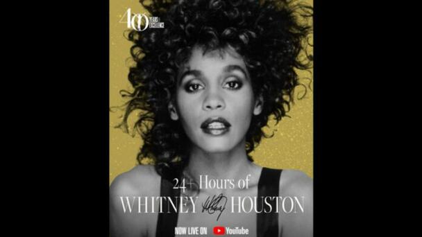 YouTube celebra la vida de Whitney Houston con 24 horas de su música sin pa