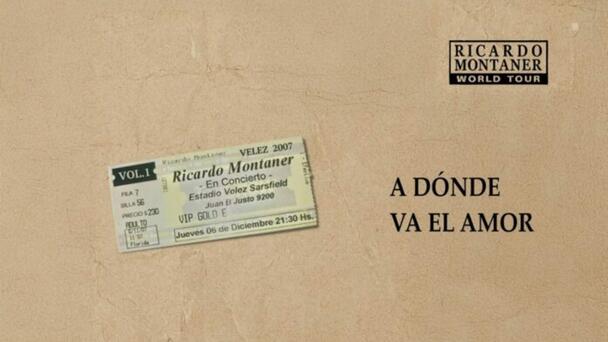 Ricardo Montaner estrena su primer disco en vivo