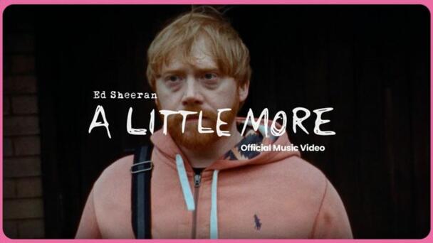 Ed Sheeran presenta 2do video con Rupert Grint ¡14 años después!