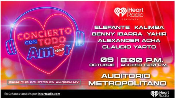 Llega el concierto Con Todo Amor a Puebla