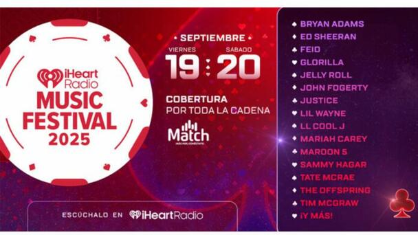 iHeartRadio Music Festival 2025: Cuándo y dónde será la transmisión especia