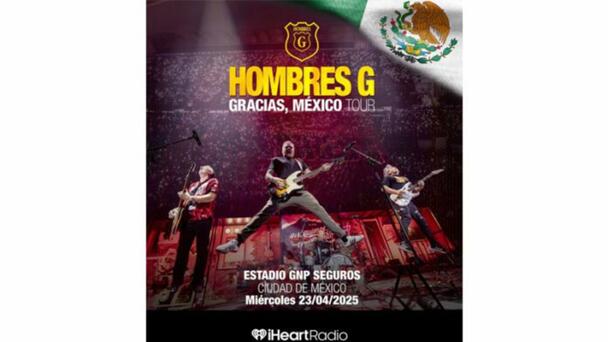Únete al “Gracias México tour” de Hombres G