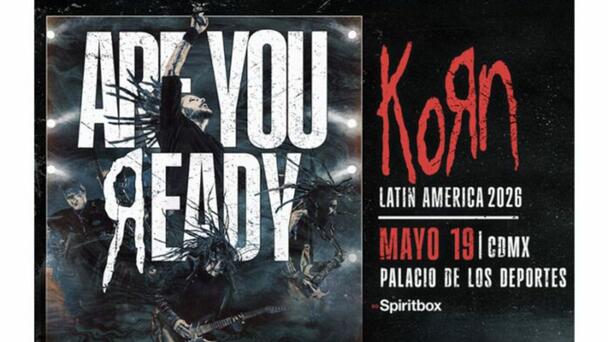 Korn promete un próximo concierto único en México