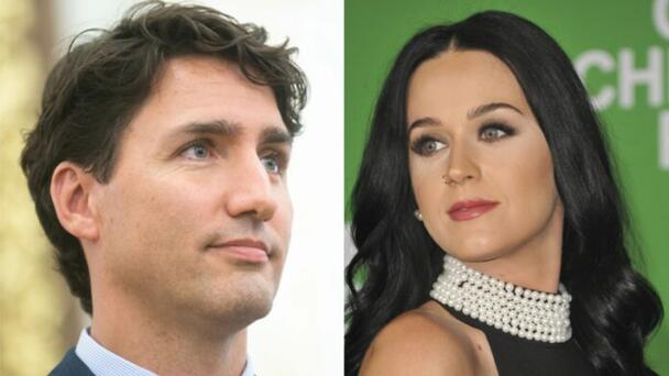 Katy Perry y Justin Trudeau hacen su primera aparición oficial juntos