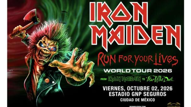 Iron Maiden vuelve a México para celebrar sus 50 años de carrera