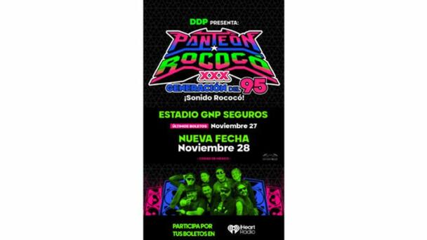 Vamos con Panteón Rococó al estadio GNP seguros