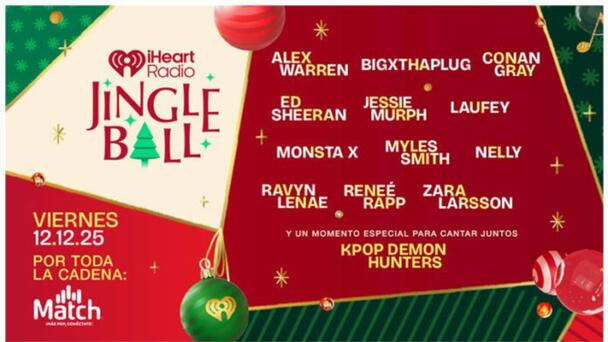 iHeartRadio Jingle Ball 2025: Invitados, transmisión especial y más detalle