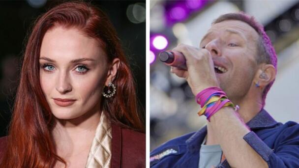 Chris Martin y Sophie Turner desatan rumores de romance