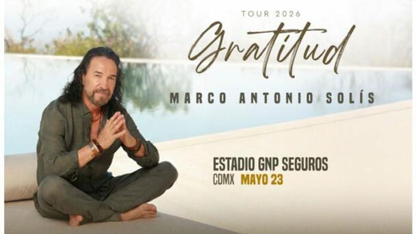 Marco Antonio Solís anuncia conciertos en México, Guatemala y El Salvador