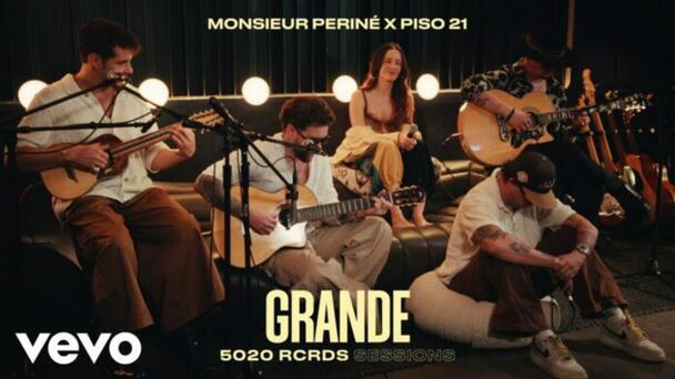 Monsieur Periné y Piso 21 presentan versión acústica, “Grande (5030 Rcrds s