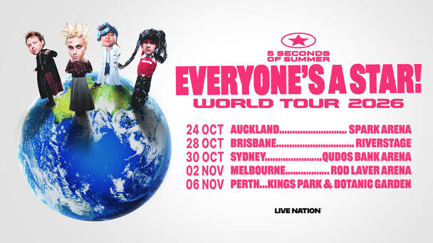 Win tickets to see 5 Seconds of Summer!