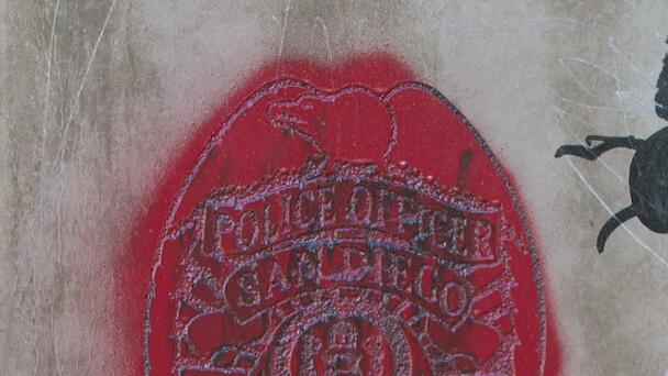 Vandals Damage Memorial to Fallen San Diego Police Officer